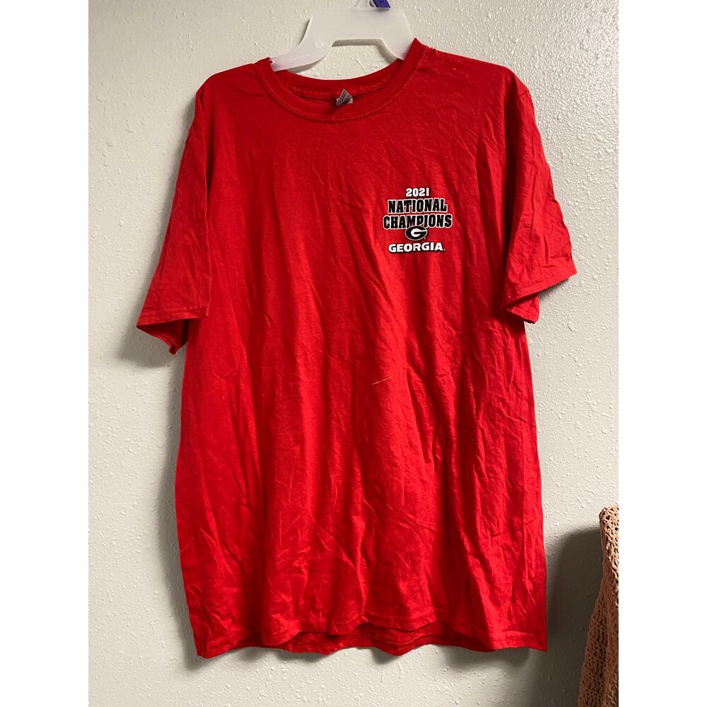 UGA 2021 National Champions T-shirt- size L